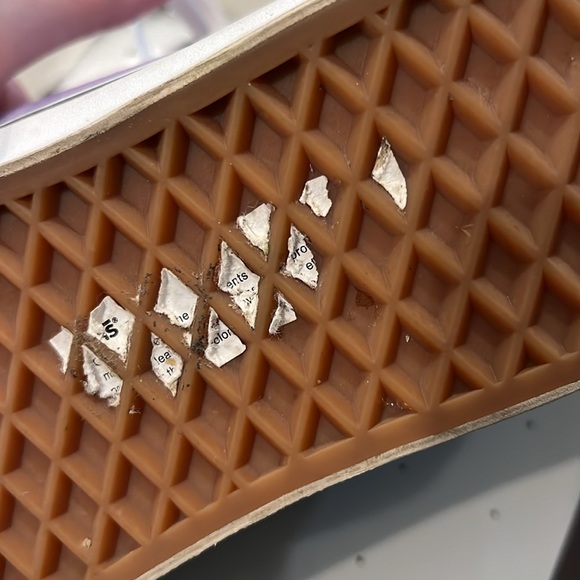 Purple Vans High Tops W9 / M7.5 - Picture 6 of 7